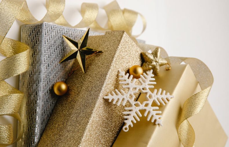 Exquisite gift box with silk lining