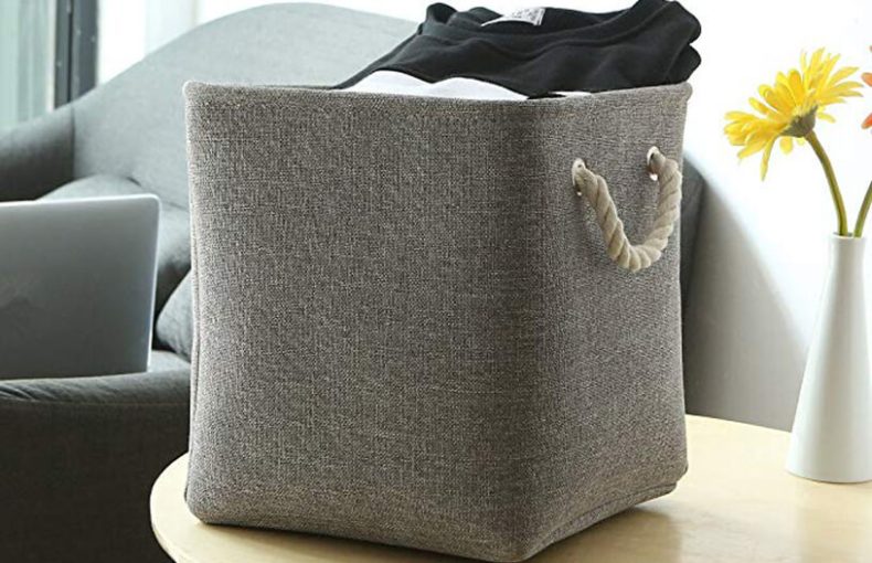 Organizer Bin with Cotton Rope Handles