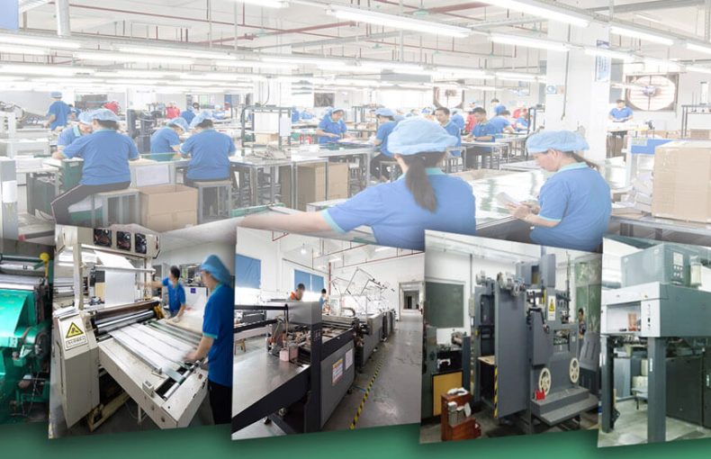 Part of the gift box production workshop -giftdonna