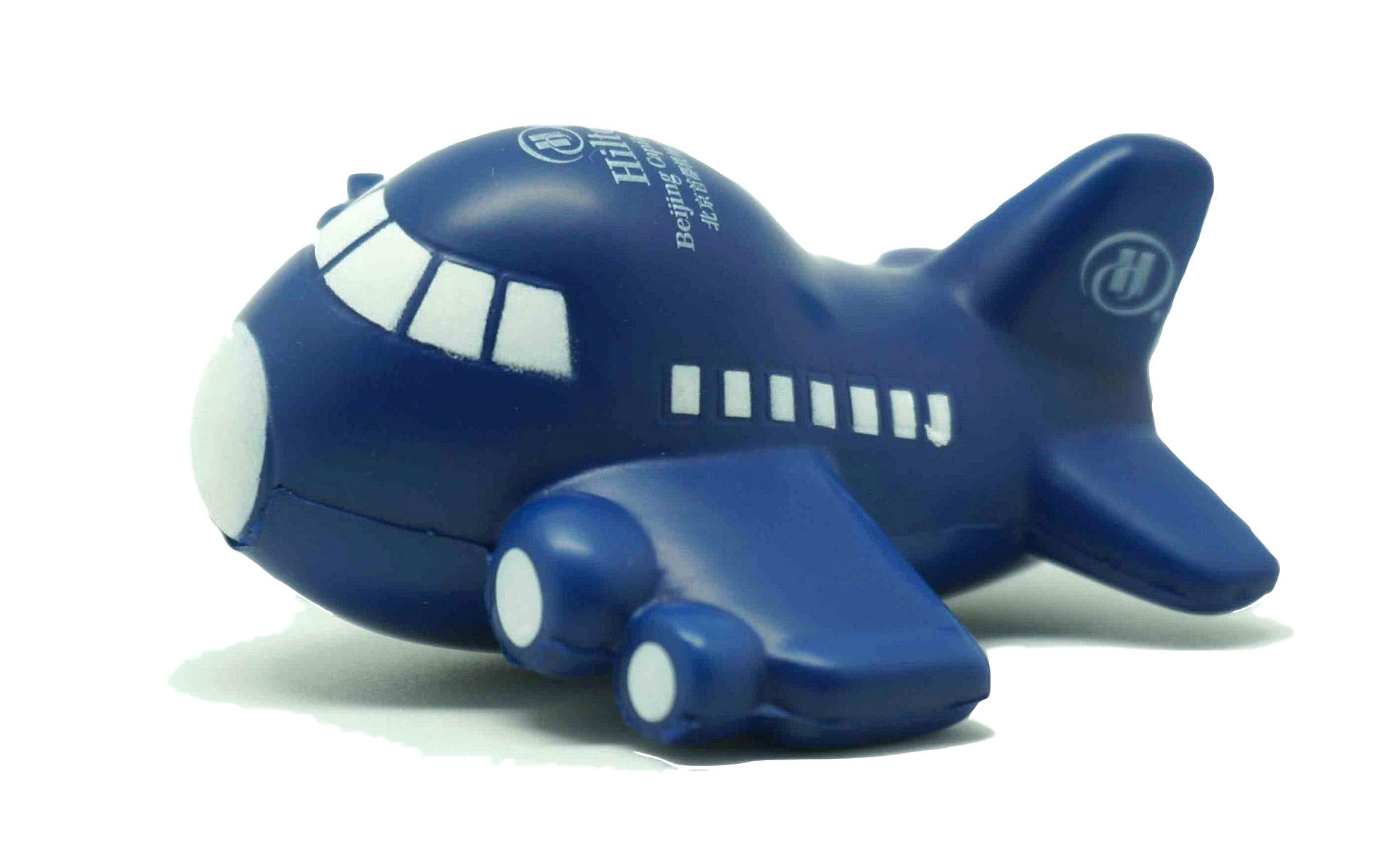 Effective Promotional Products for Stress Relief 1 Promotional products stress balls in the shape of small airplanes