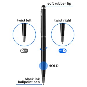 2 in 1 Design Hotel Multifunctional Ballpoint Pen