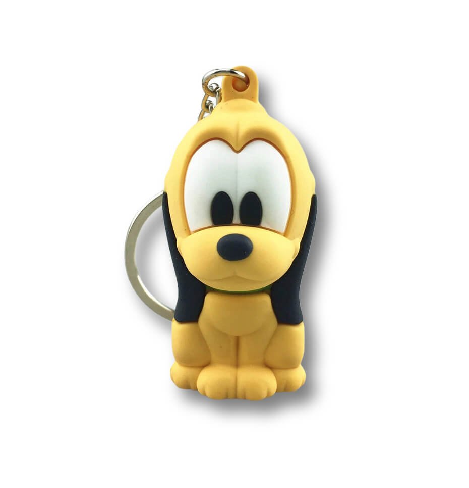 Soft PVC Dog Keyring
