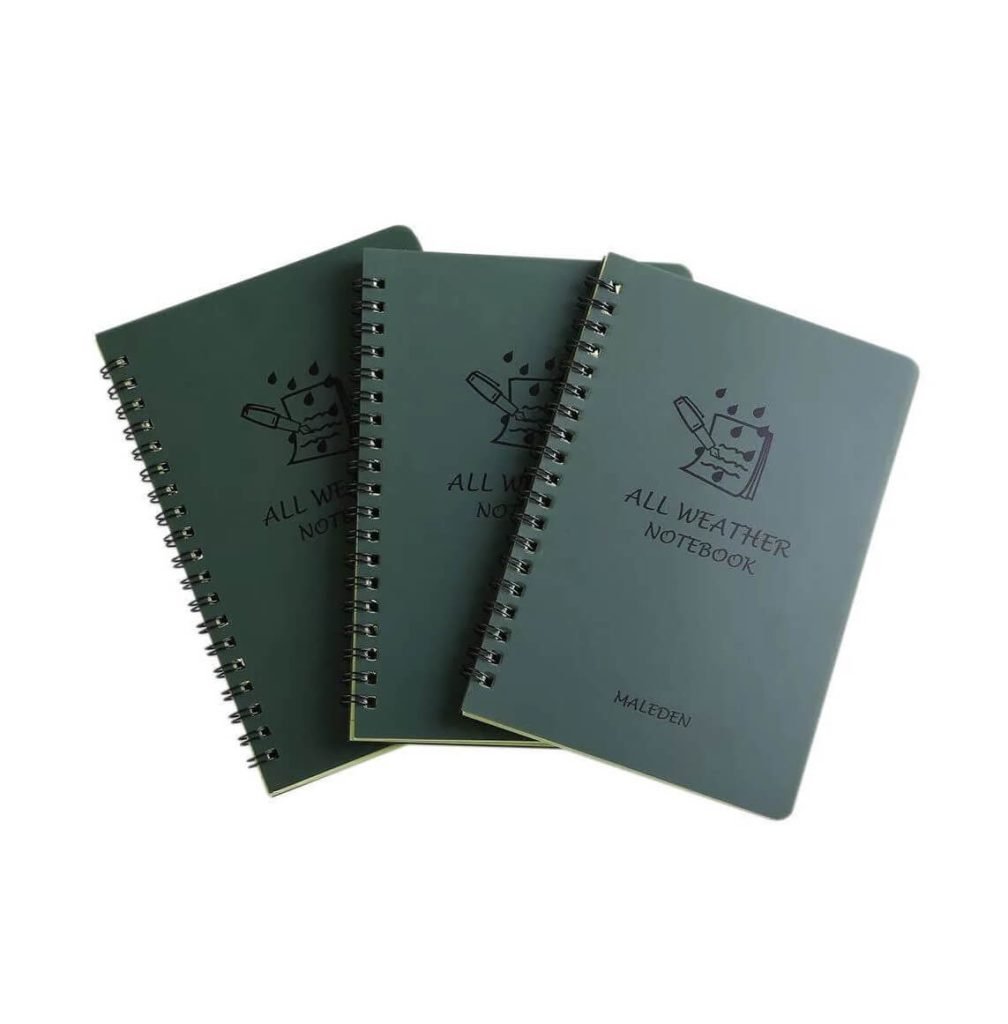 5 x 7 Inch Waterproof Notebook