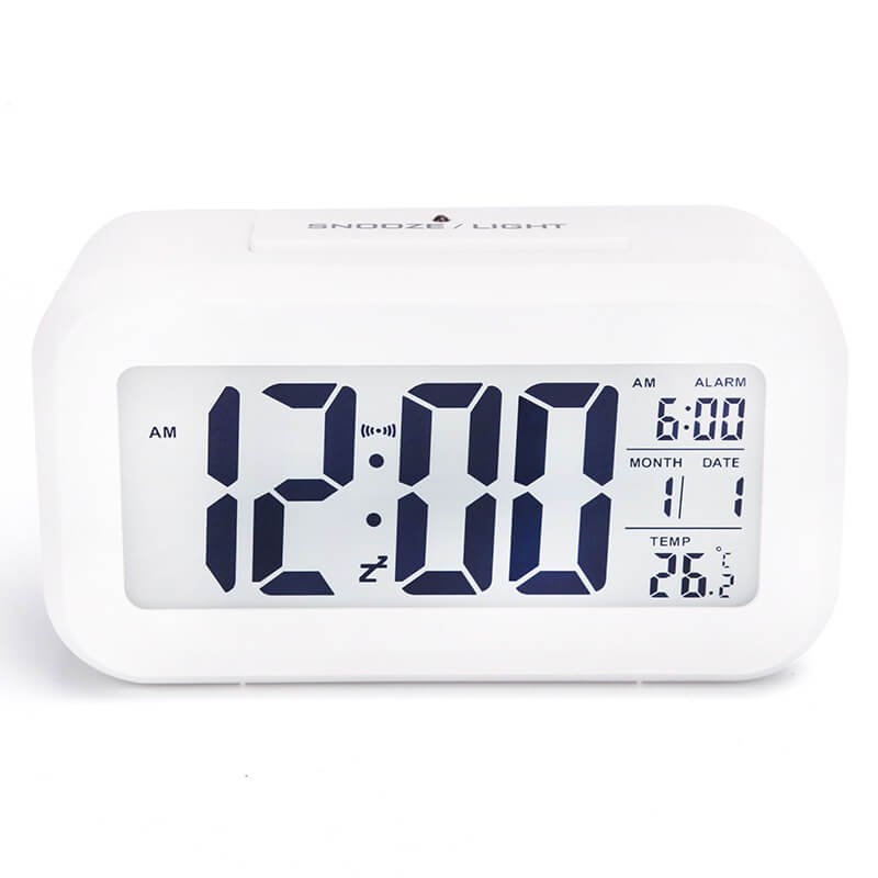 Smart LED Digital Alarm Clock with 24 or 12 Hour Display 5 Calendar Electronic Bcaklight Table clocks
