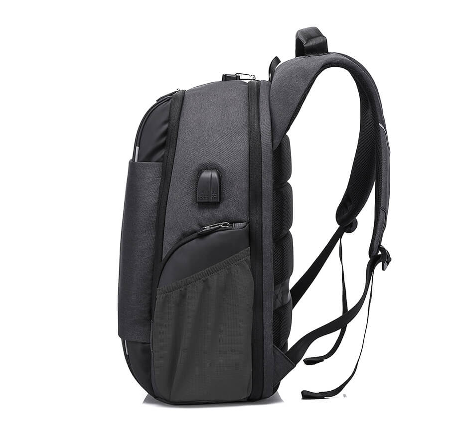Anti-Theft Bag 15.6 inch Best Laptop Backpack with USB Charging and Earphone Port 4 Custom Anti Theft Bag 15.6 Inch Laptop Backpacks