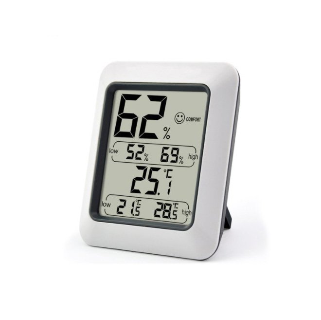 Digital Room Thermo Hygrometer with Comfort Level