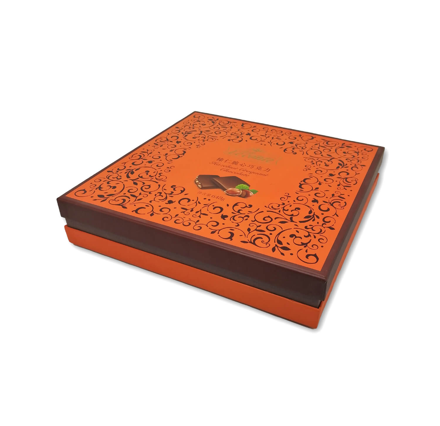 Exquisite Empty Chocolate Box with Upper and Lower Cover for Gifting 1 Exquisite Empty Chocolate Box with Upper and Lower Cover