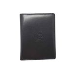 Faux Leather Notepad Holder Set + note paper + metal ball pen custom