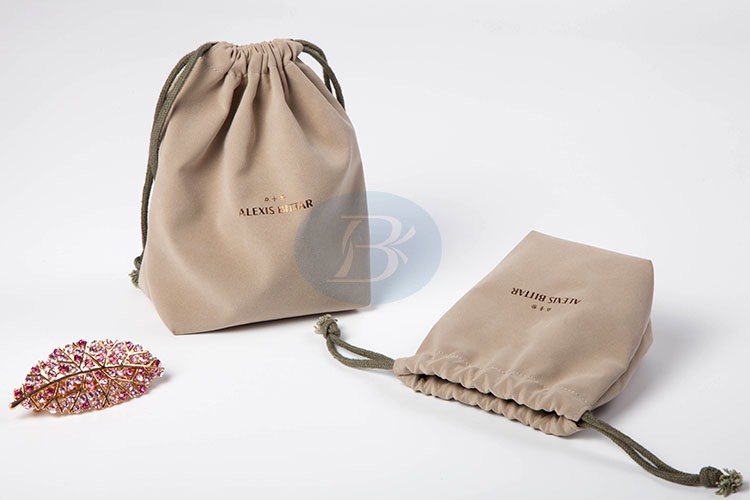 Elegant Jewelry Drawer Boxes with Flock Cloth Gift Bags 4 Gift Bag-Flannel Pocket