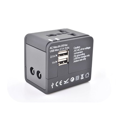 Universal International Travel Plug Converter - Versatile, Stylish, and Efficient 3 Global Pass Conversion Plug