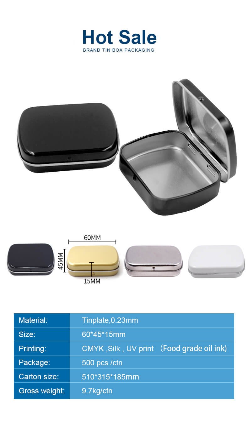 Hot sale tin box size-giftdonna