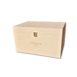 Premium Leather Box for Elegant Food Packaging