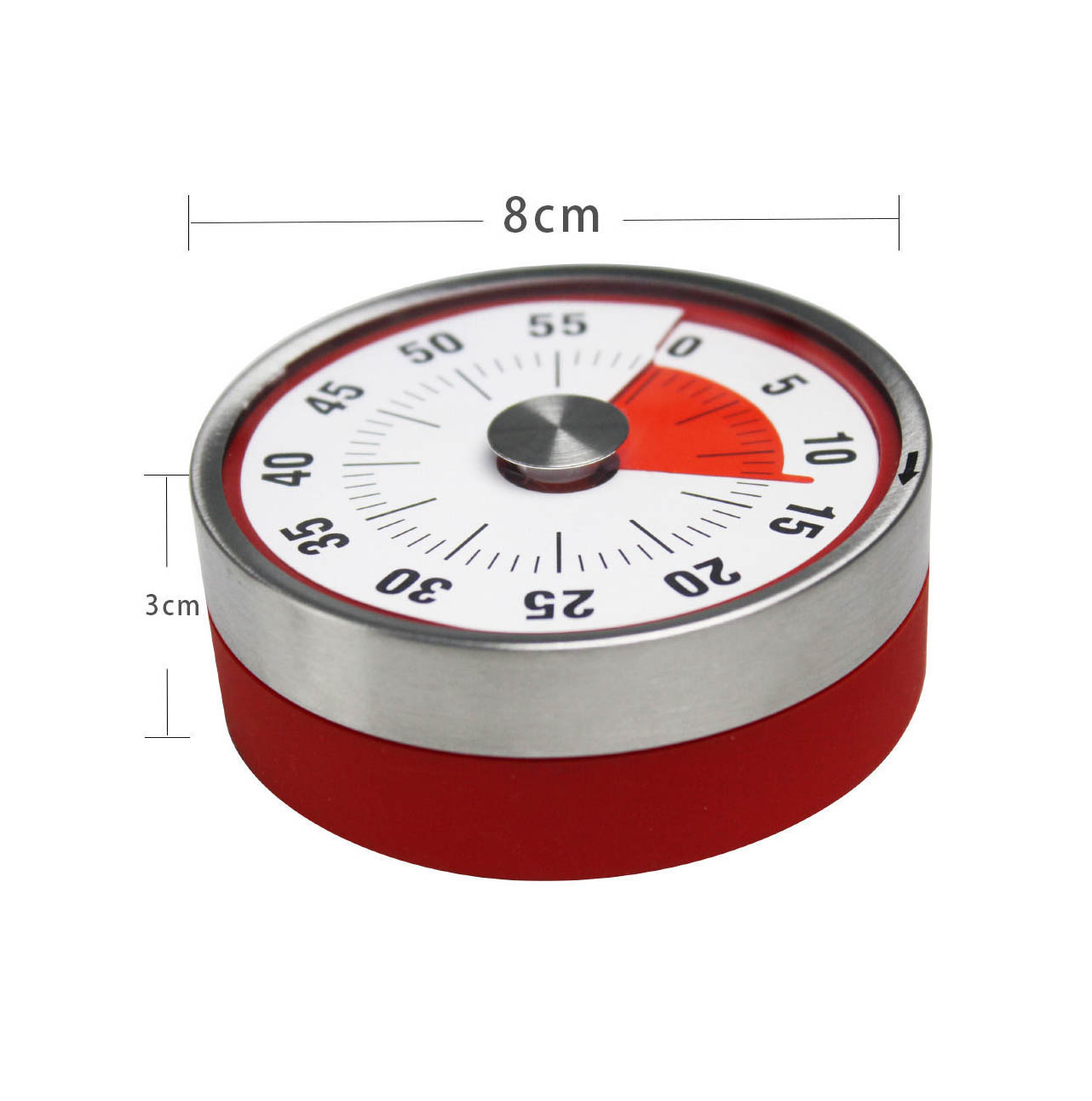 Countdown Clock Timer Versatile Kitchen Helper and Timepiece Stainless Steel European Style 2 Kitchen timer