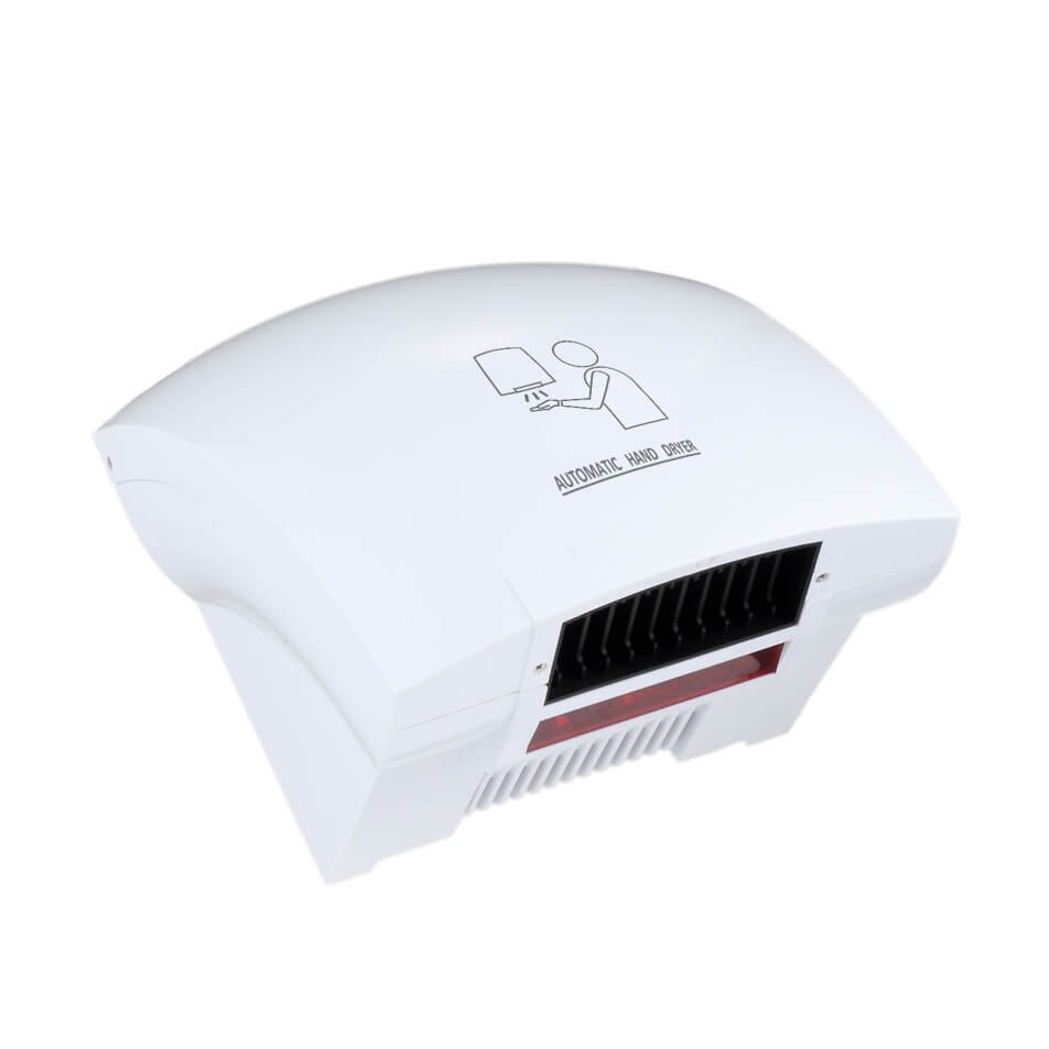 Efficient 1800W Automatic Hand Dryer with Sensor Quick Drying for Public Restrooms 2 Plastic Good quality Automatic Hand Dryer 1800W