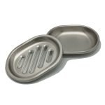 Stainless steel soap dish