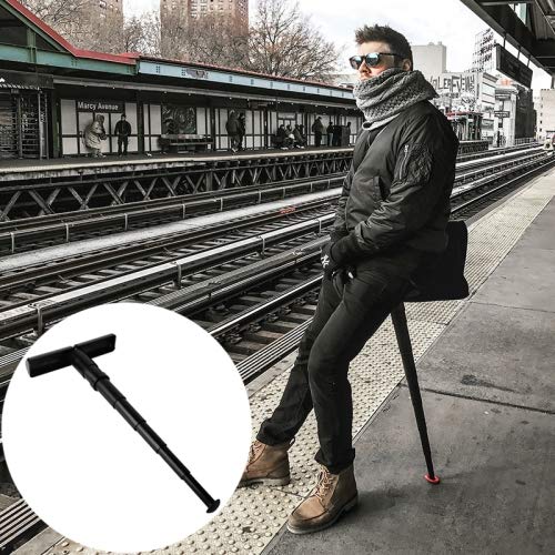 Portable Chair Ultimate Outdoor Waiting Queue Artifact Telescopic Stool 5 Subway Portable Chair