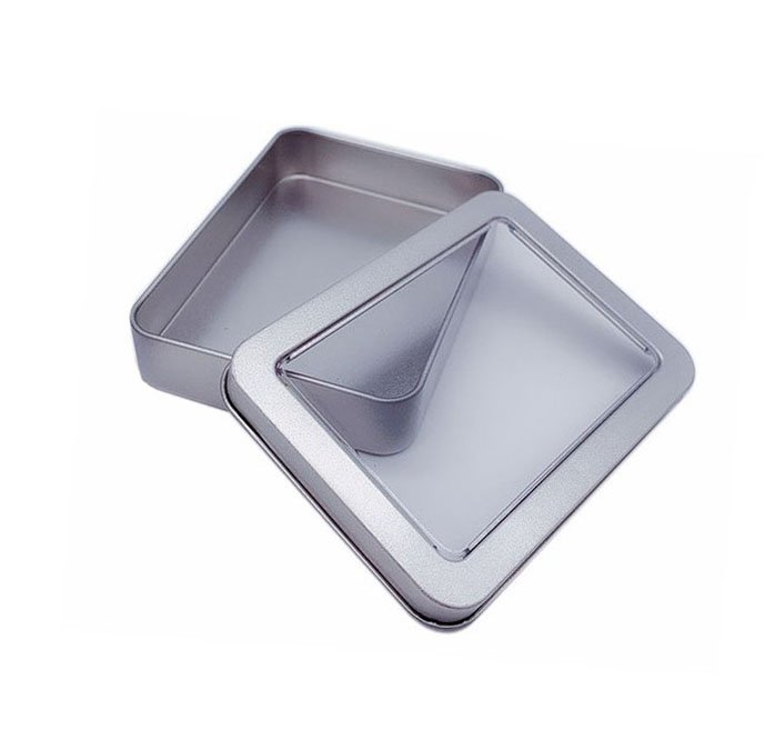 Tinplate u disk tin box Customizable LOGO silk screen laser color printing embossing