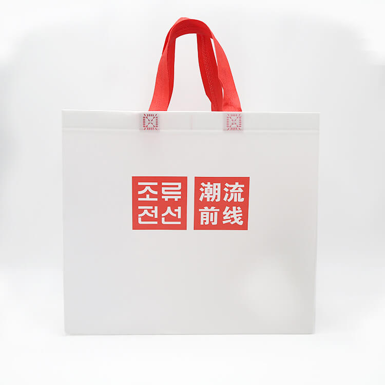 Premium Ultrasonic Laminated Non Woven Bag for Promotional Fair 2 Tote Bag for Promotional