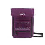 RFID-Protected Anti-Theft Passport Holder Neck Wallet