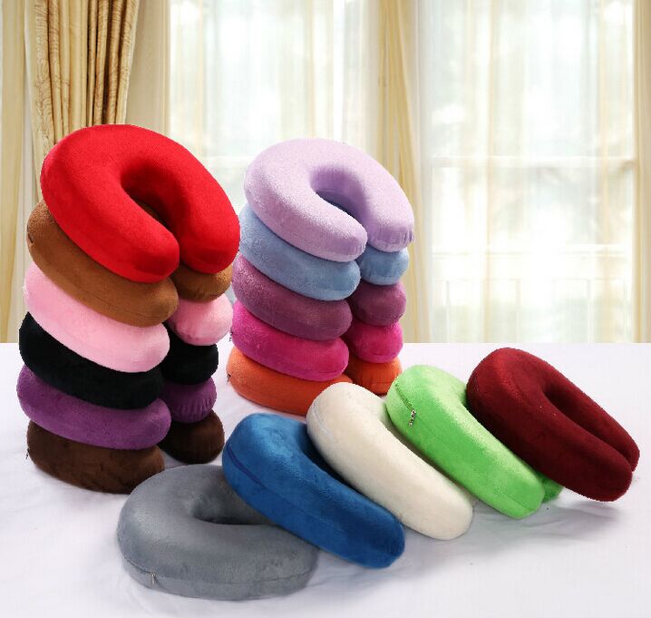 Travel Memory Foam Neck Support Pillow – Premium Comfort for Business Travel Gifts 5 Travel memory sponge neck pillow - U-shaped pillow