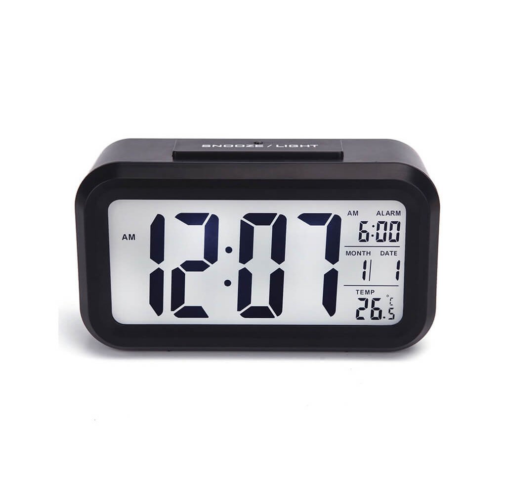 Smart LED Digital Alarm Clock with 24 or 12 Hour Display 1 digital alarm clock