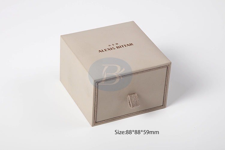 Elegant Jewelry Drawer Boxes with Flock Cloth Gift Bags 3 high end jewelry drawer box-giftdonna