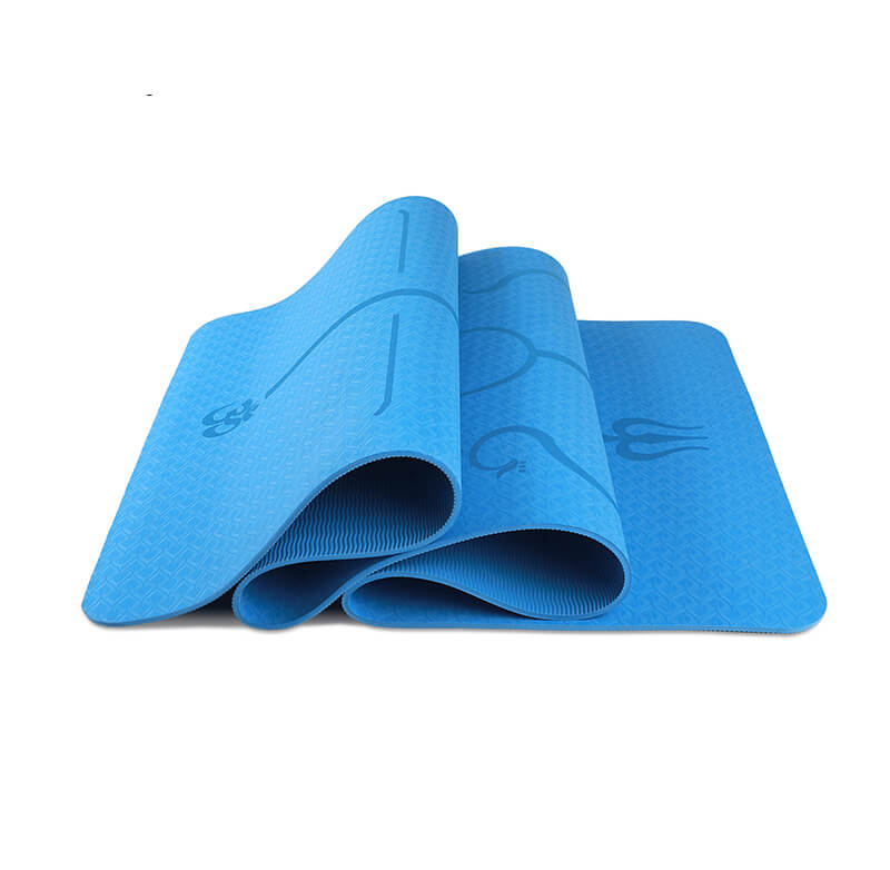 Best Yoga Mats Eco-Friendly TPE Non-Slip for Optimal Comfort and Corporate Gifts (6mm Thickness) 4 large yoga mat