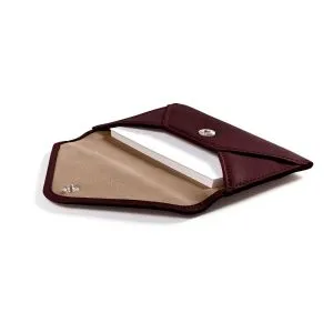 leather business card holder
