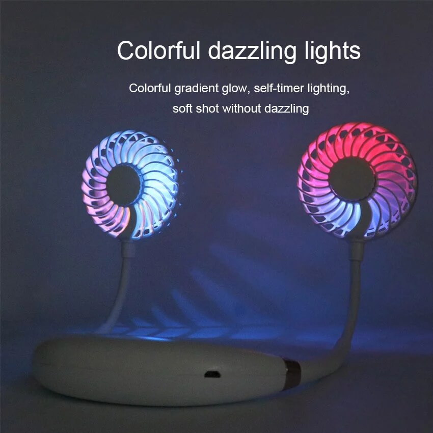 portable neck hanging fan-giftdonna