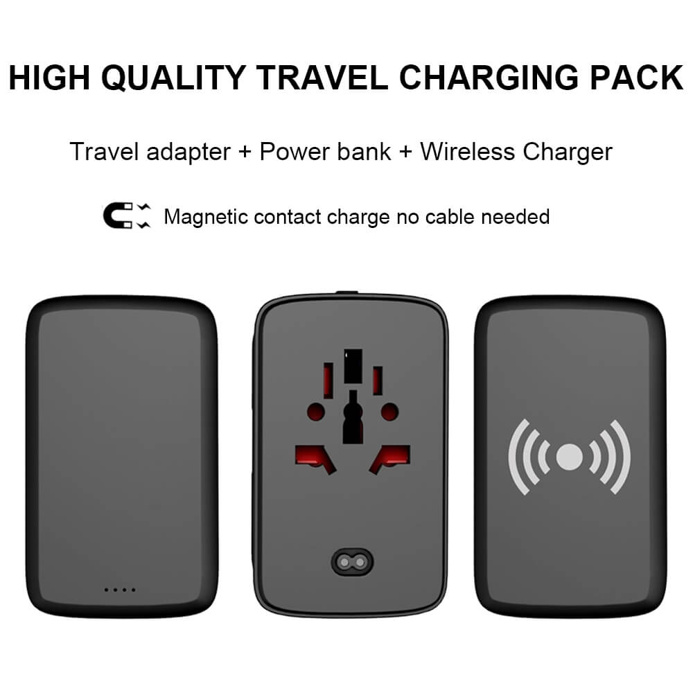 wireless phone charger with multi-function conversion