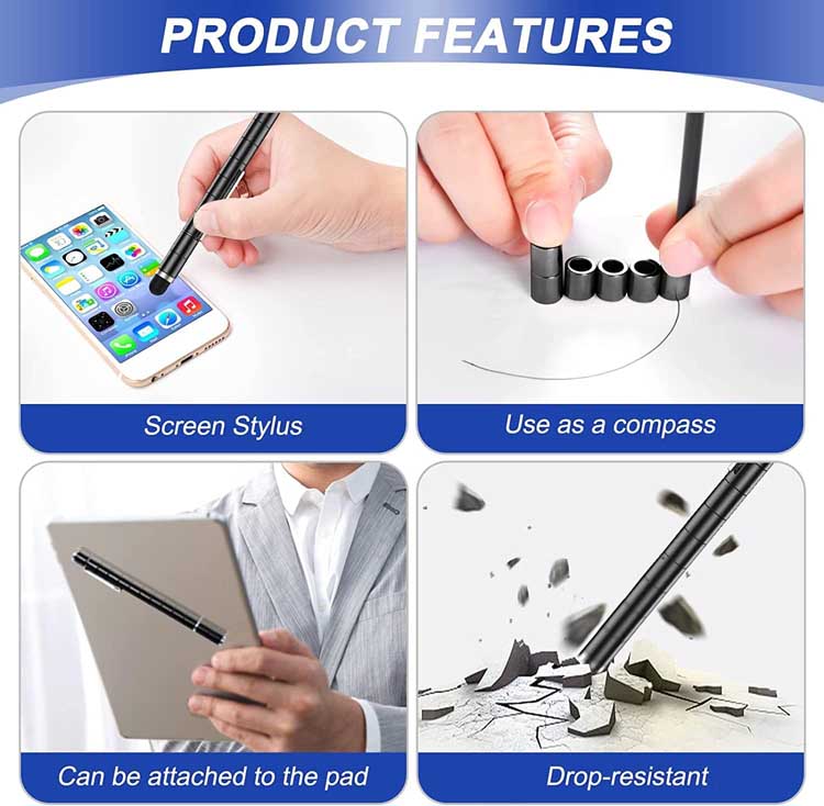 Exquisite Fidget Pen Multifunctional Decompression Magnet Ballpoint Pen 8 Funny Novelty Gifts - Fidget Pen Features