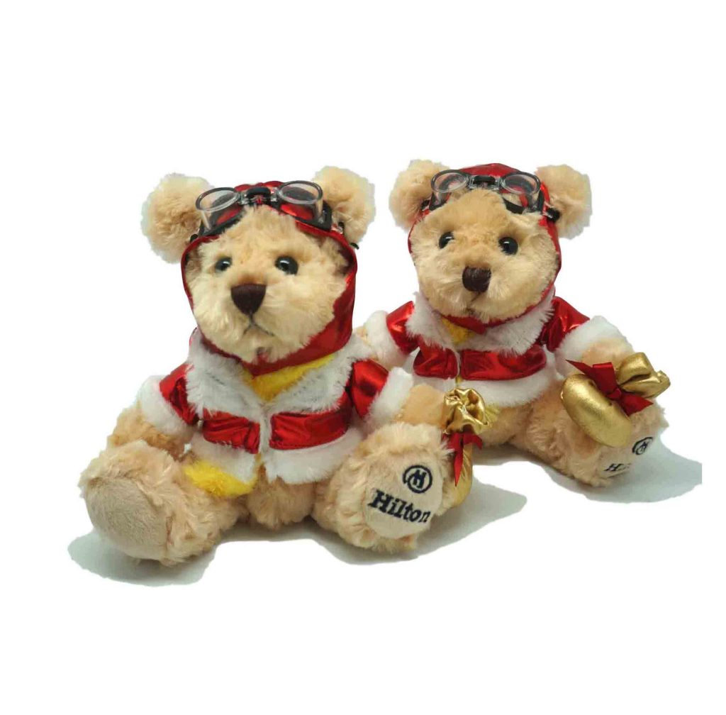 Customized Christmas Teddy Bear Soft Toy