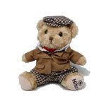Cute Teddy Bear Charming Urban Gentleman