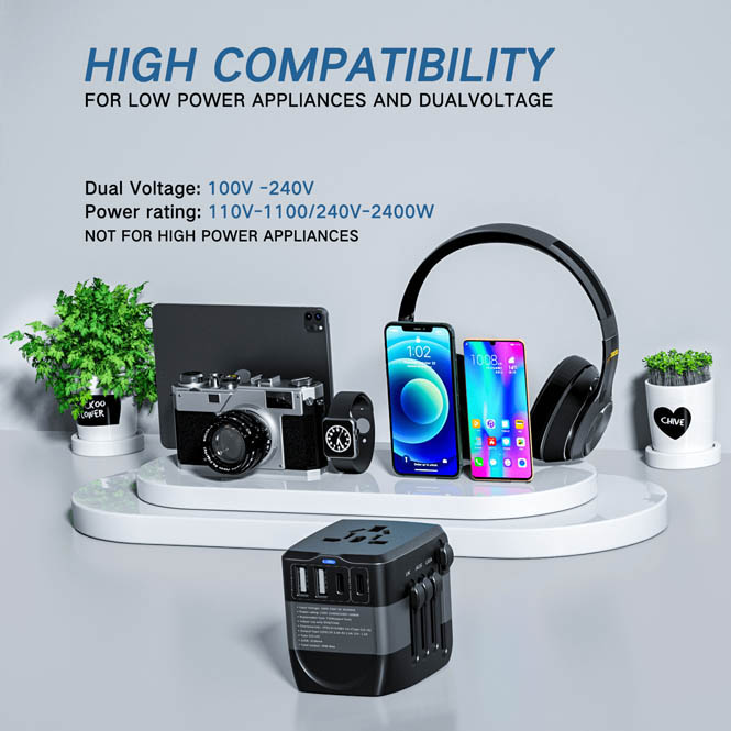 Universal Plug Adapter High End Promotional Items OEM customization