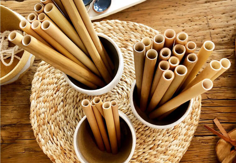 Eco Friendly Promotional Products Bamboo Drinking Straws