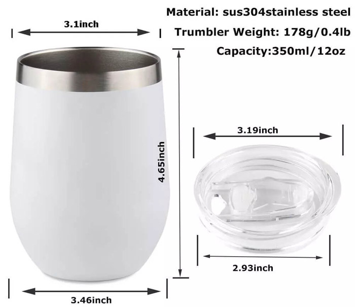 Double wall stainless steel tumbler high quality cups for beer coffee tea mug