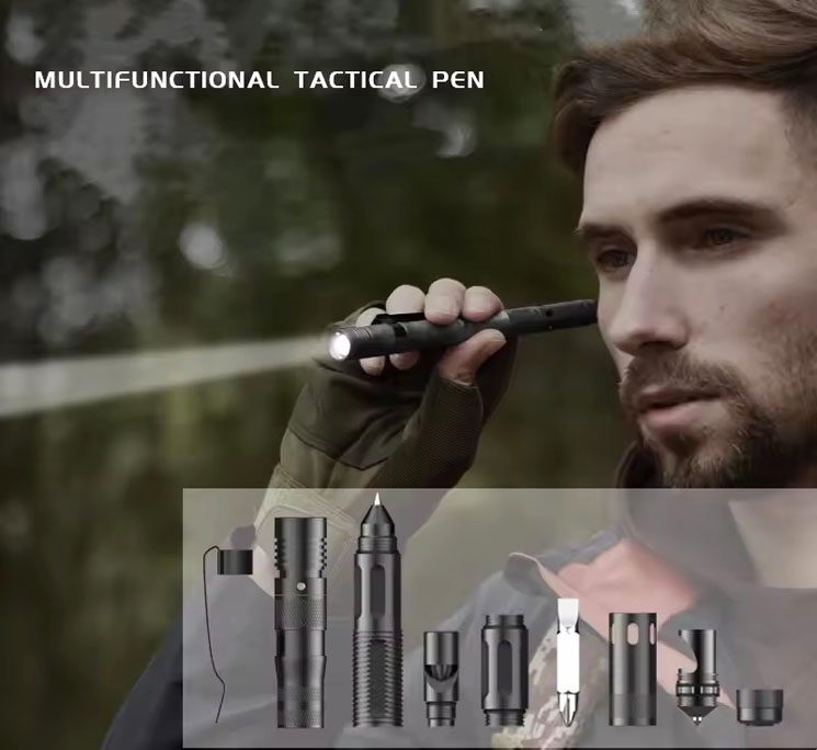 10 Trending Travel Gift Ideas That Will Make Any Journey Unforgettable 5 Travel Gift Ideas 6 IN 1 Multitool Tactical Pen Your Ultimate EDC Companion