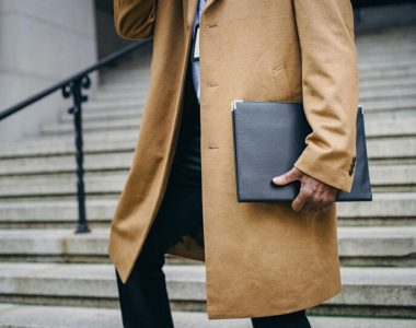 A4 Leather Custom File Folders