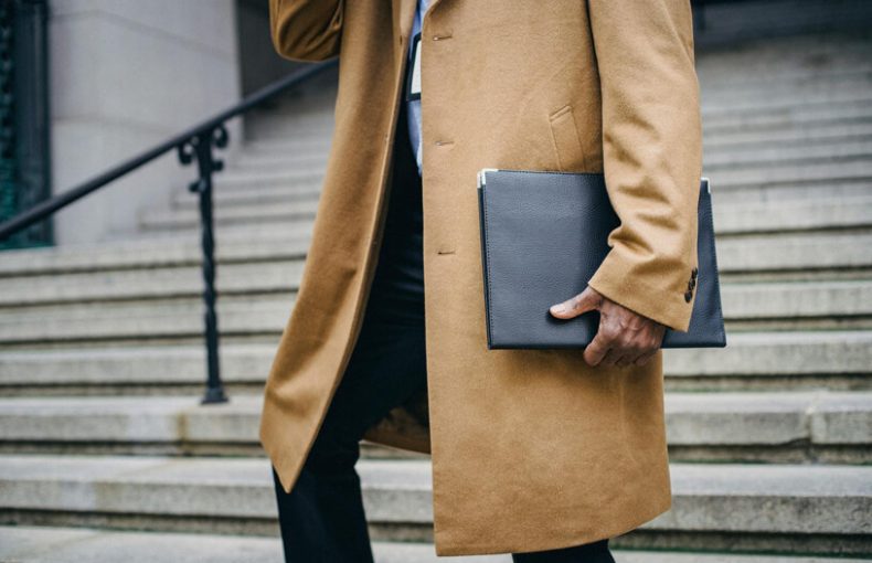 A4 Leather Custom File Folders