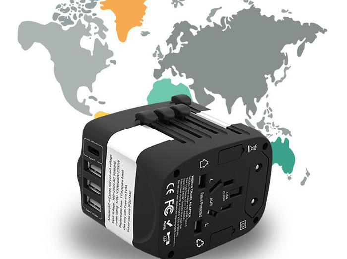 Conference Giveaways Travel Companion Universal Plug Adapter