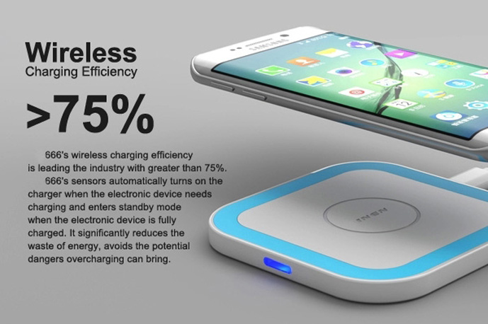 Conference giveaways efficient qi wireless charger