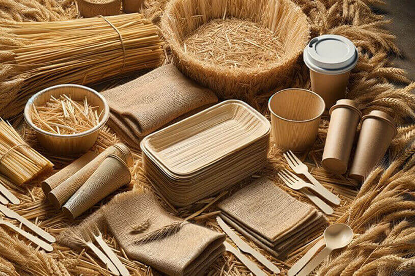 The Eco-Friendly Wheat Straw Products