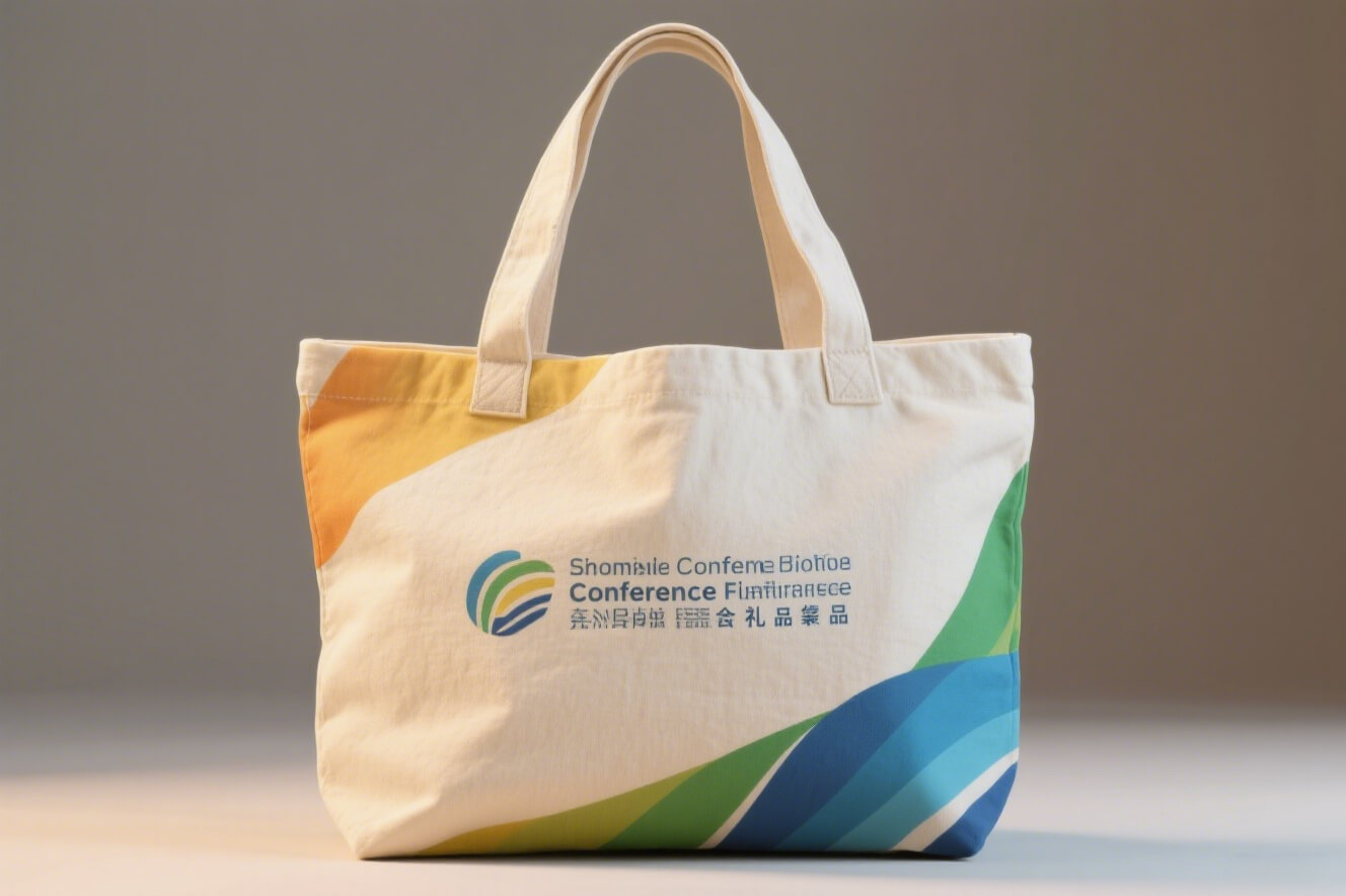 We offer the best conference swag canvas bags