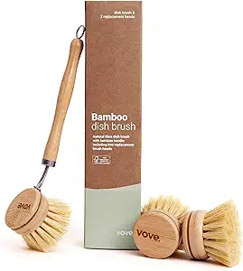 21 Eco Friendly Gifts Under 10 Dollars That Look Chic Not Cheap 14 Bamboo Fiber Dish Scrub Set