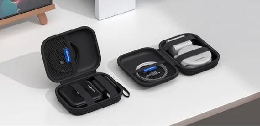 Charger travel case customization features