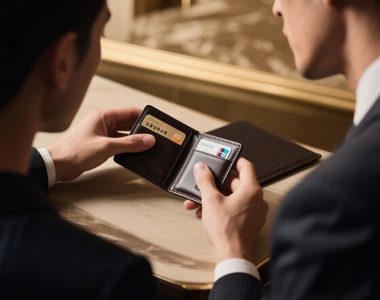 Custom Leather Credit Card Holder