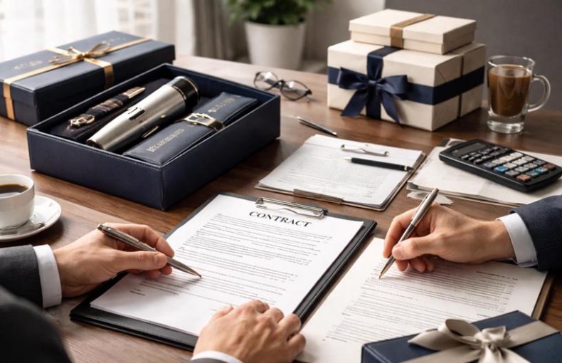 Contract tips for custom gift orders in US corporate sourcing