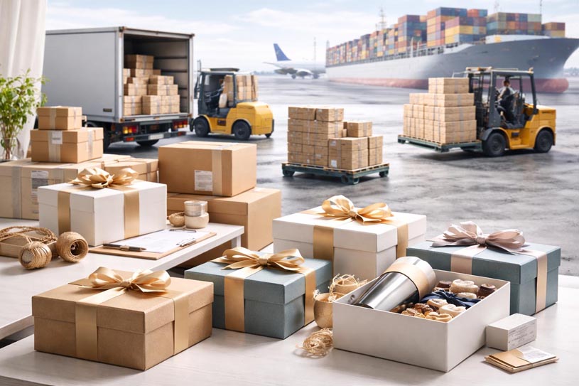 Corporate Gift Shipping for Bulk Orders Across Air Sea and Truck