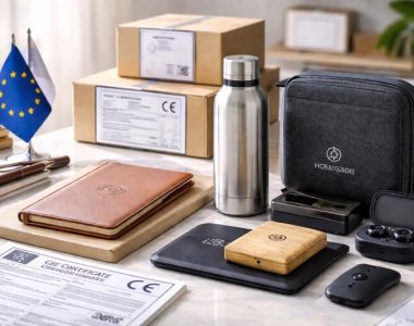 Custom Corporate Gifts Europe and Certification Documents
