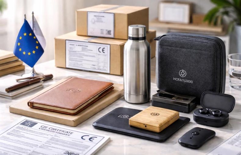 Custom Corporate Gifts Europe and Certification Documents
